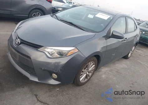 2014 Toyota Corolla Le Premium from USA, damaged, VIN 2T1BURHE4EC217159